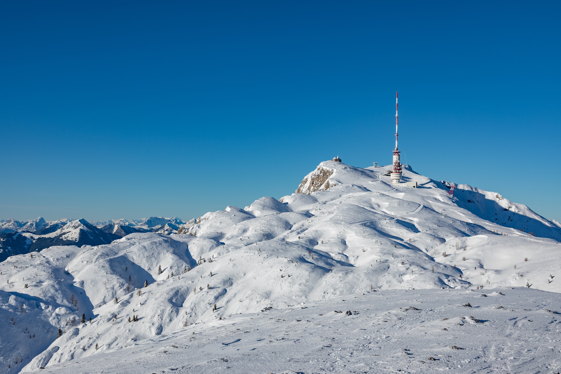 Skigebiet am Kärntner Dobratsch