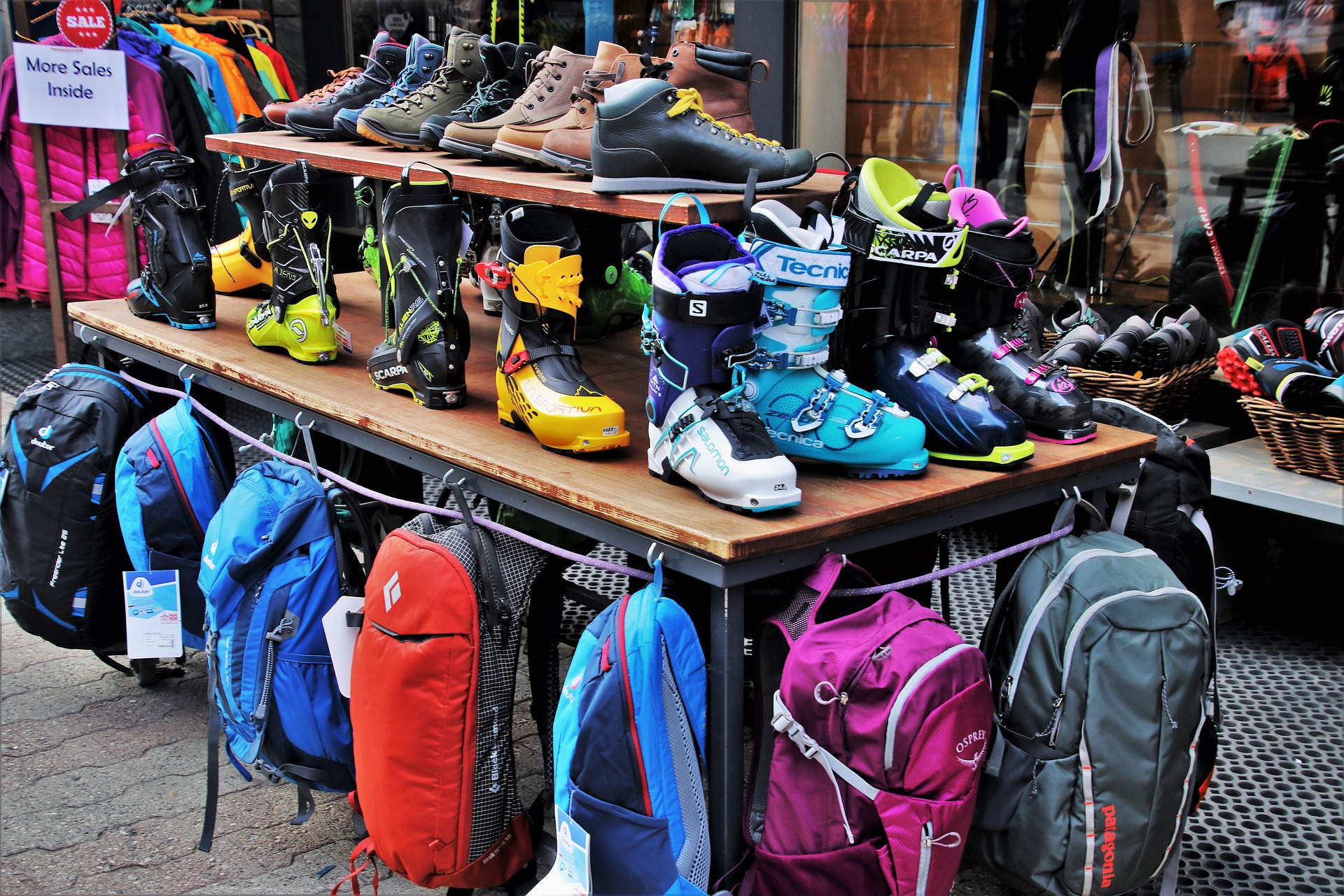 Skisport-Fachgeschäft
