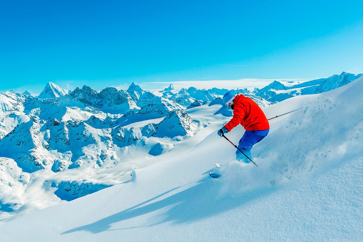 Skiregionen in der Schweiz